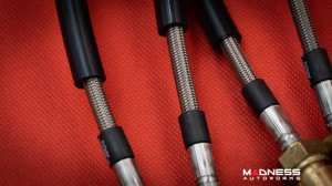 Alfa Romeo 4C Brake Lines - Stainless Steel Brake Line Kit - FHL Brakeline
